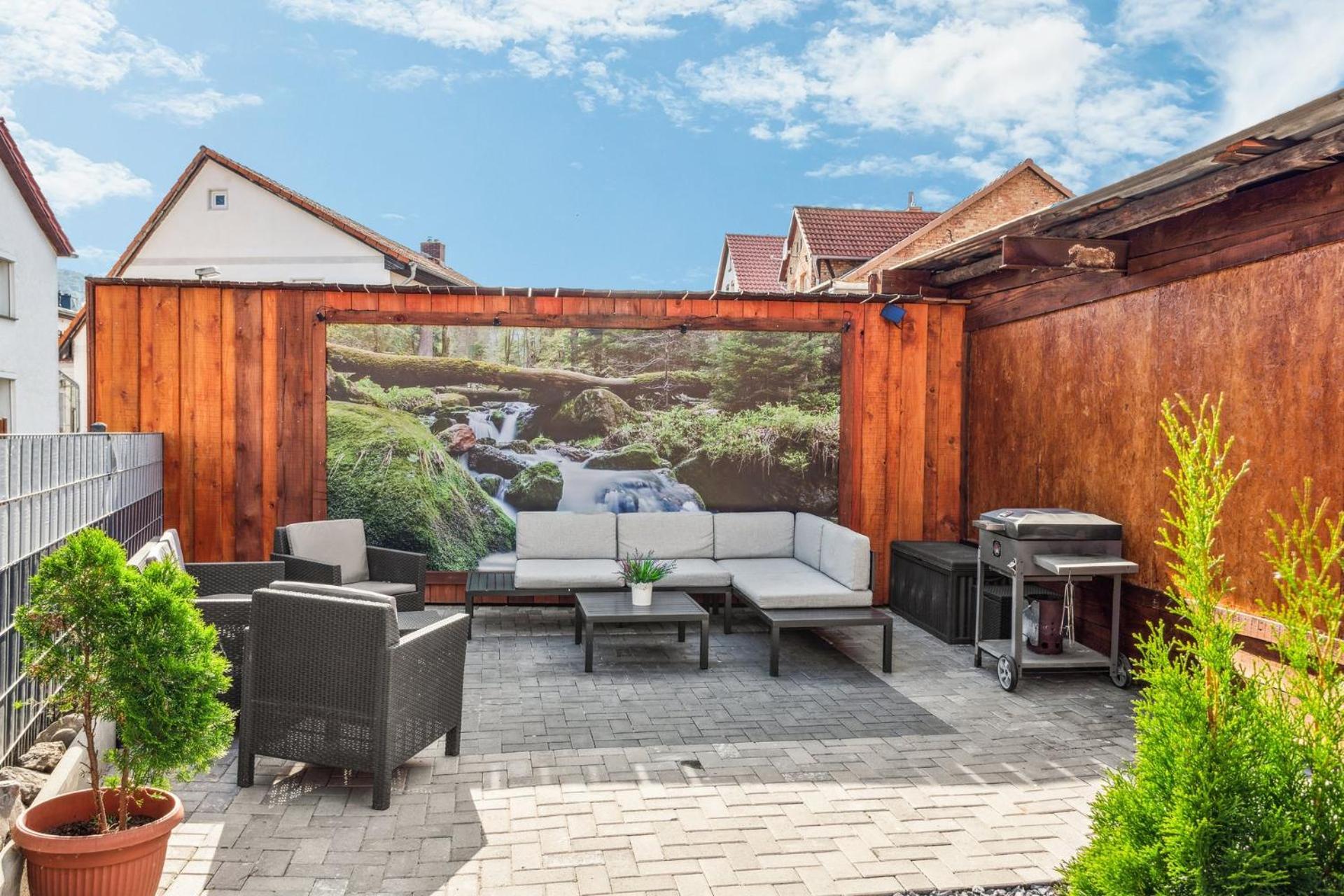 Apartment Harzlounge Center Thale - Grill & Garden Zewnętrze zdjęcie